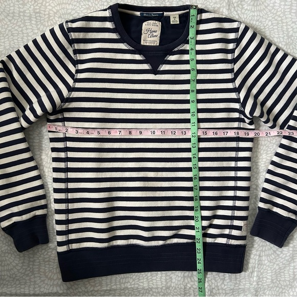 SCOTCH & SODA All Day Easy Wear Striped Sweatshirt size medium - Picture 5 of 7